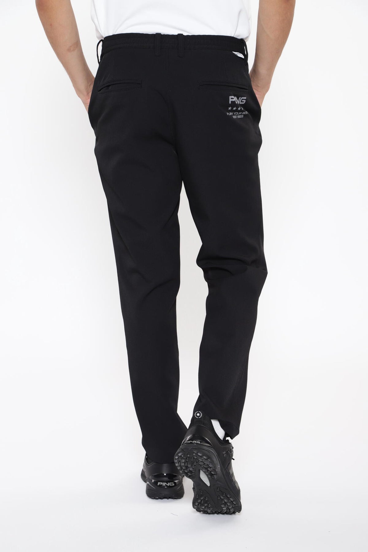 【PING APPAREL】全方向ストレッチカルゼ テーパードパンツ <PERFORMANCE> (MENS)