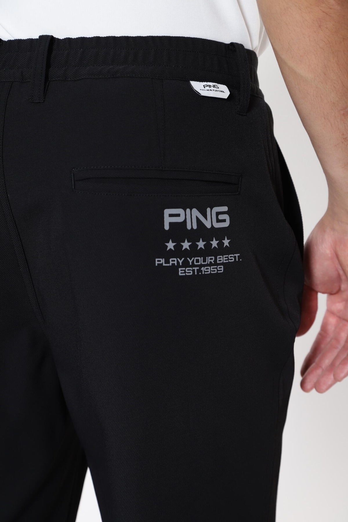 【PING APPAREL】全方向ストレッチカルゼ テーパードパンツ <PERFORMANCE> (MENS)