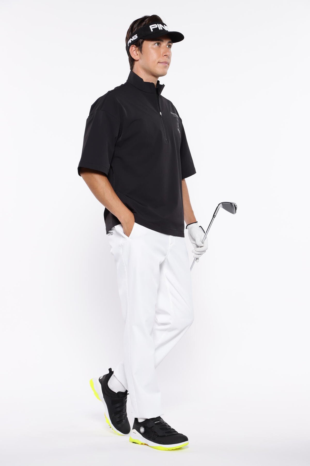 【PING APPAREL】全方向ストレッチカルゼ テーパードパンツ <PERFORMANCE> (MENS)