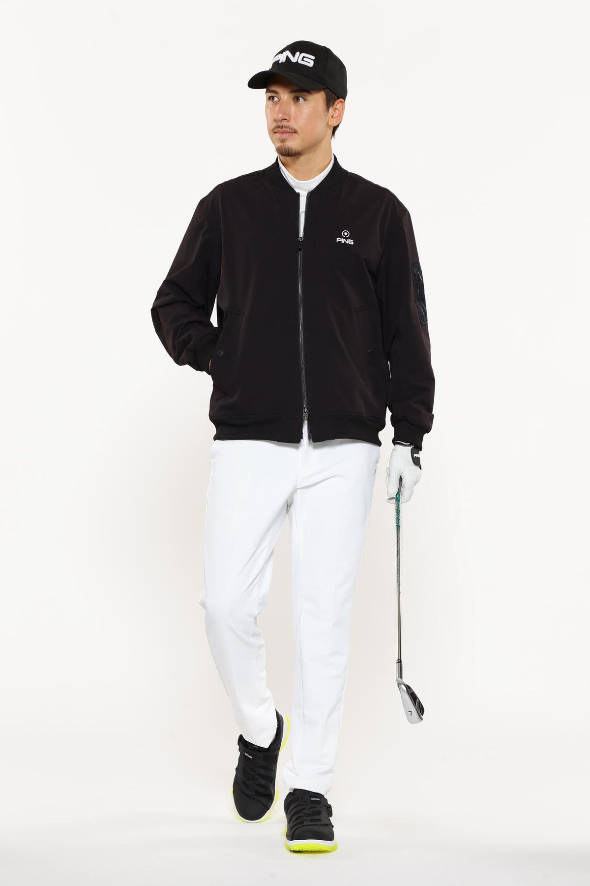 【PING APPAREL】全方向ストレッチカルゼ テーパードパンツ <PERFORMANCE> (MENS)