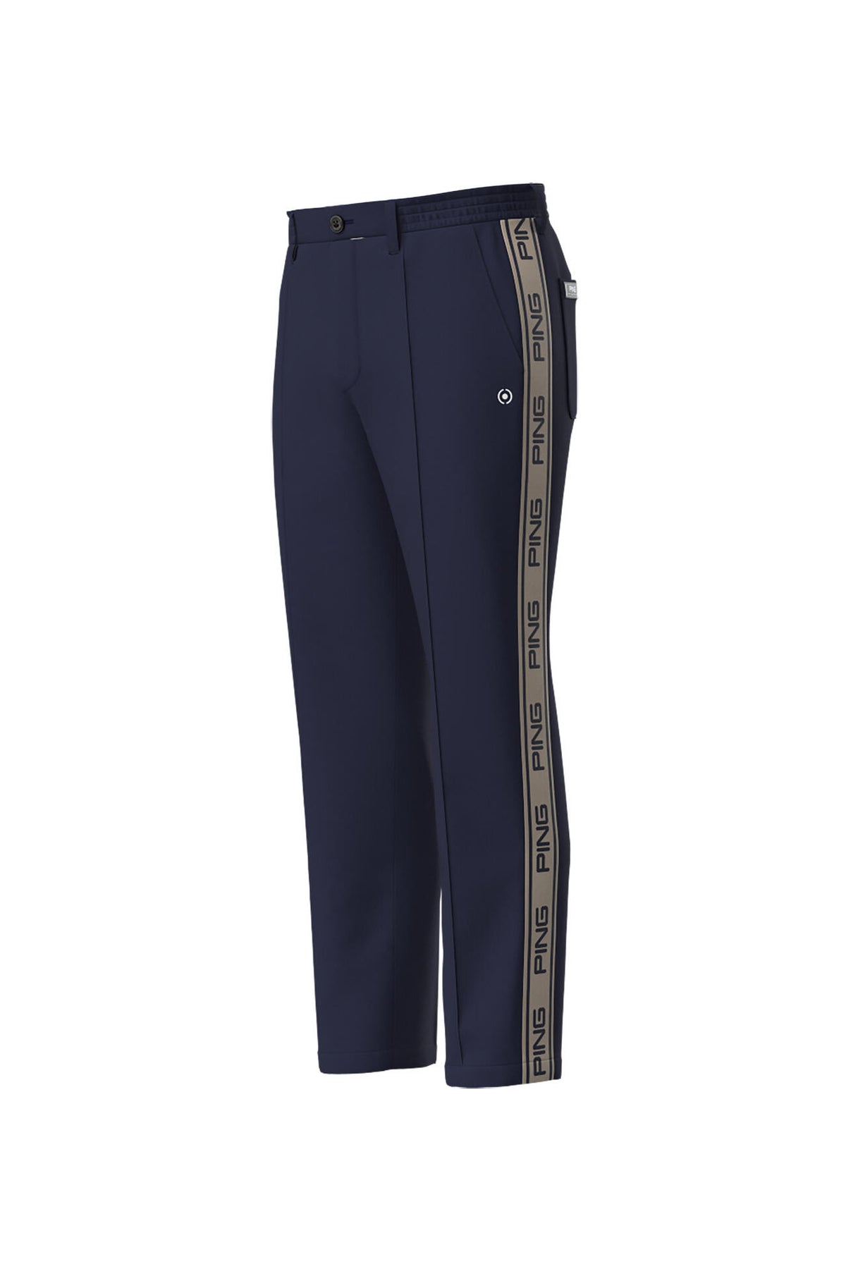 【PING APPAREL】全方向ストレッチ布帛ワイドテーパードパンツ <NATIVE> (MENS)