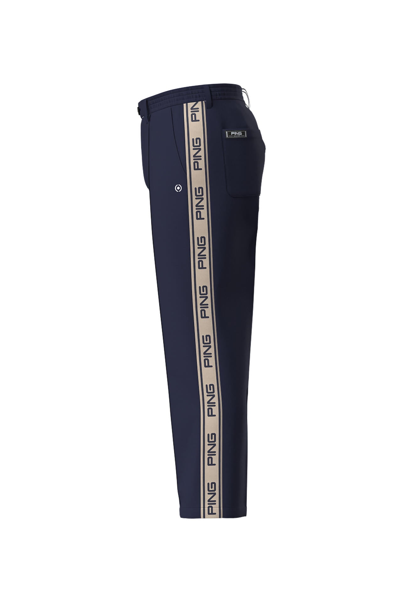 【PING APPAREL】全方向ストレッチ布帛ワイドテーパードパンツ <NATIVE> (MENS)
