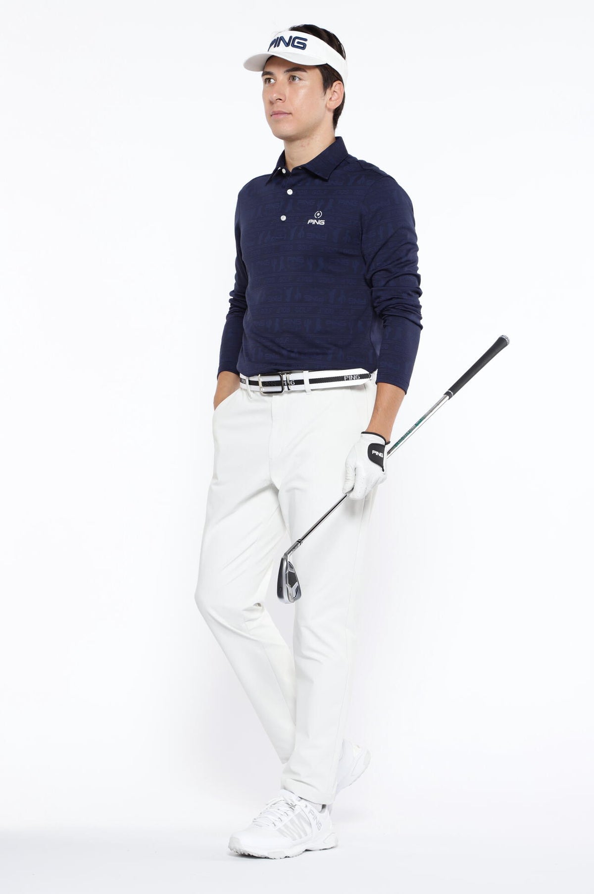 【PING APPAREL】全方向ストレッチ布帛パンツ <NATIVE> (MENS)