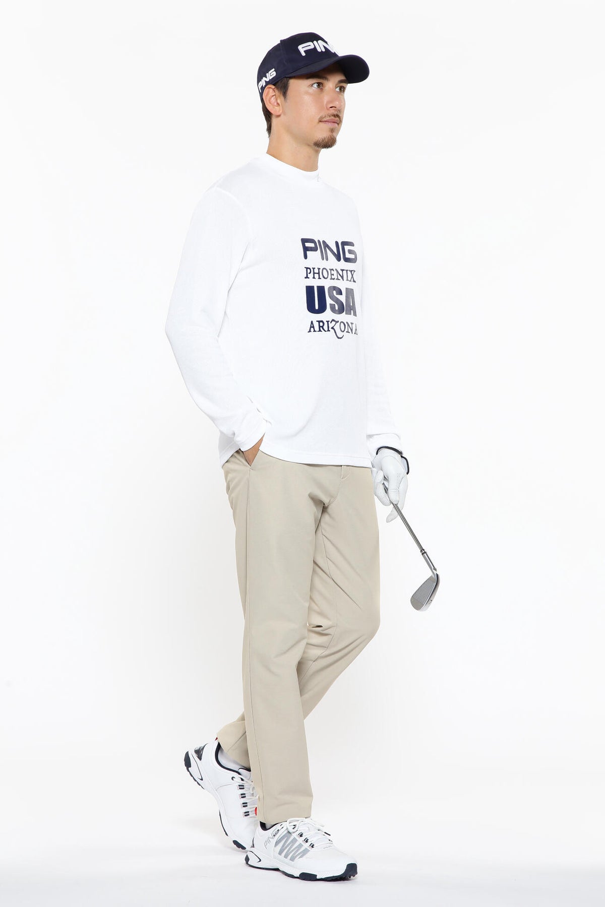 【PING APPAREL】全方向ストレッチ布帛パンツ <NATIVE> (MENS)