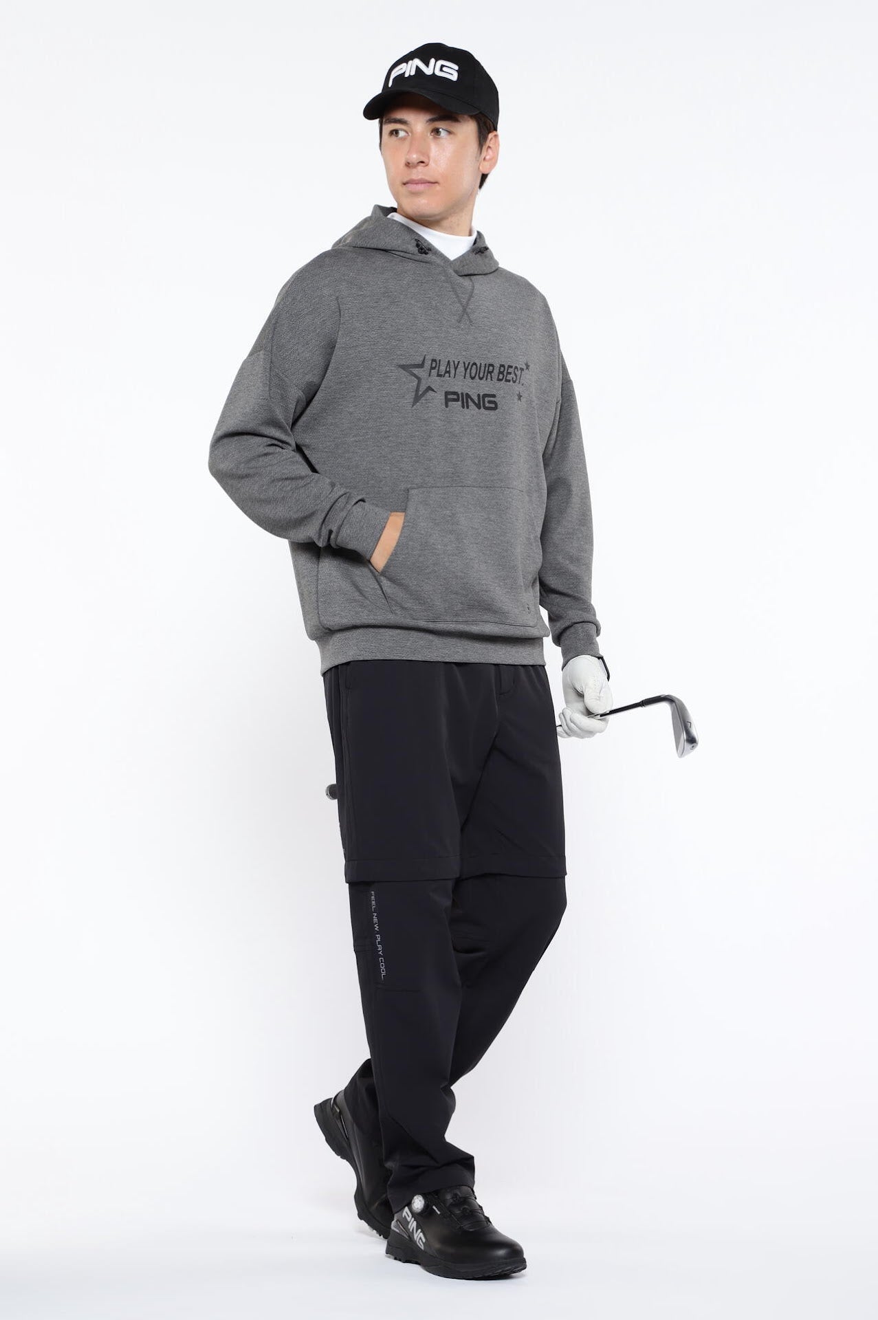 【PING APPAREL】全方向ストレッチ2WAYテーパードパンツ <PERFORMANCE> (MENS)