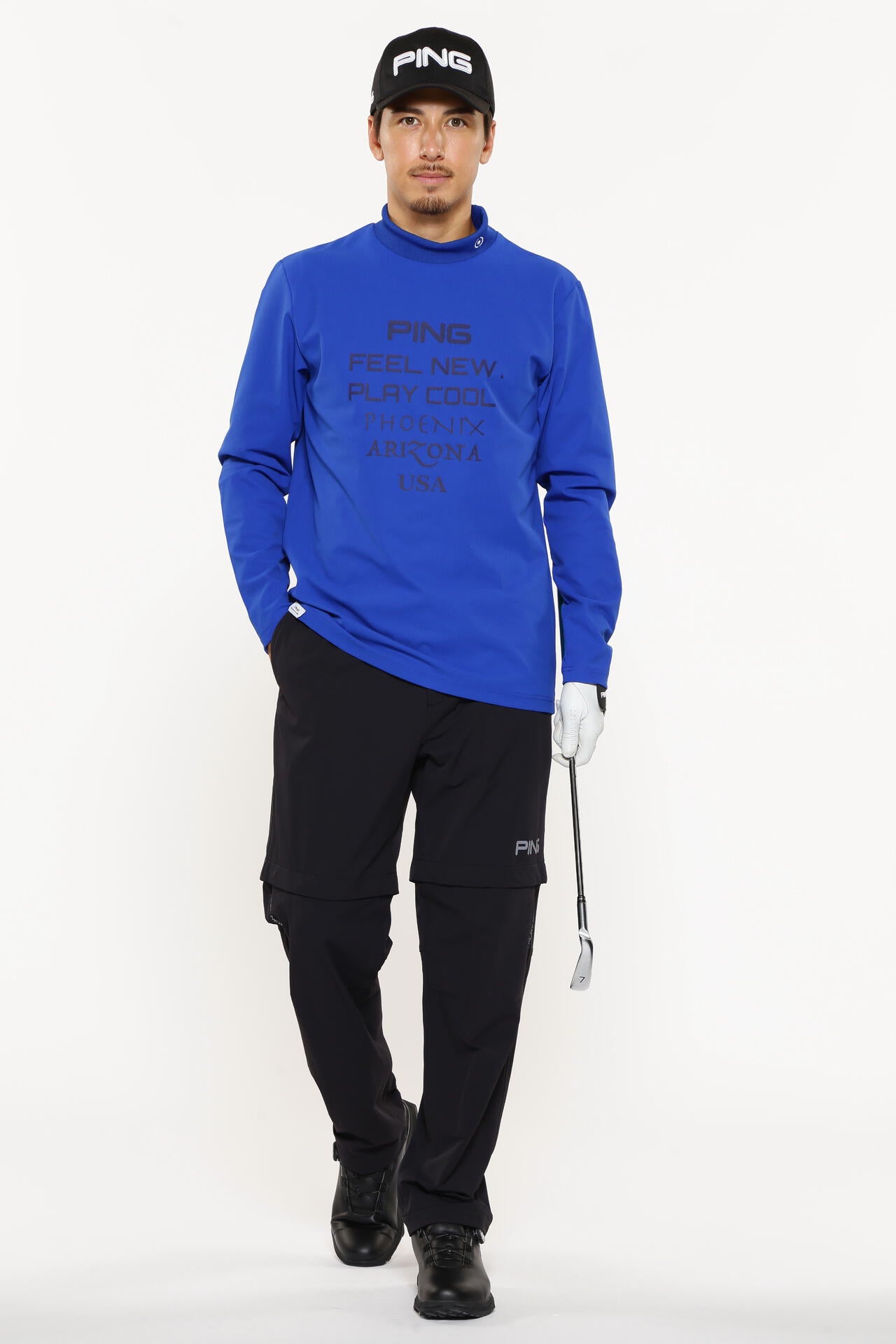 【PING APPAREL】全方向ストレッチ2WAYテーパードパンツ <PERFORMANCE> (MENS)