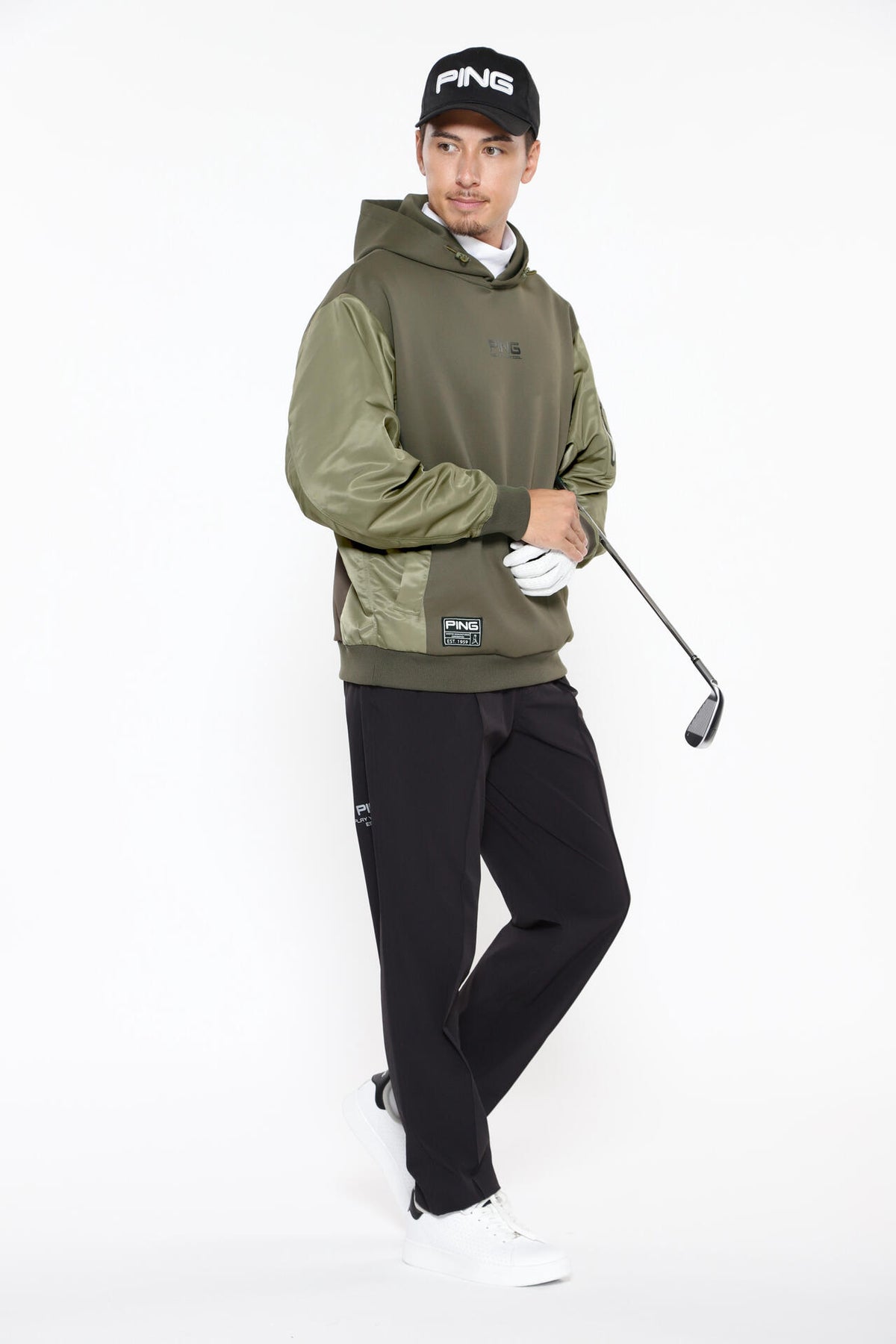 【PING APPAREL】全方向ストレッチ アウトフィッター テーパードパンツ <GOLD> (MENS)