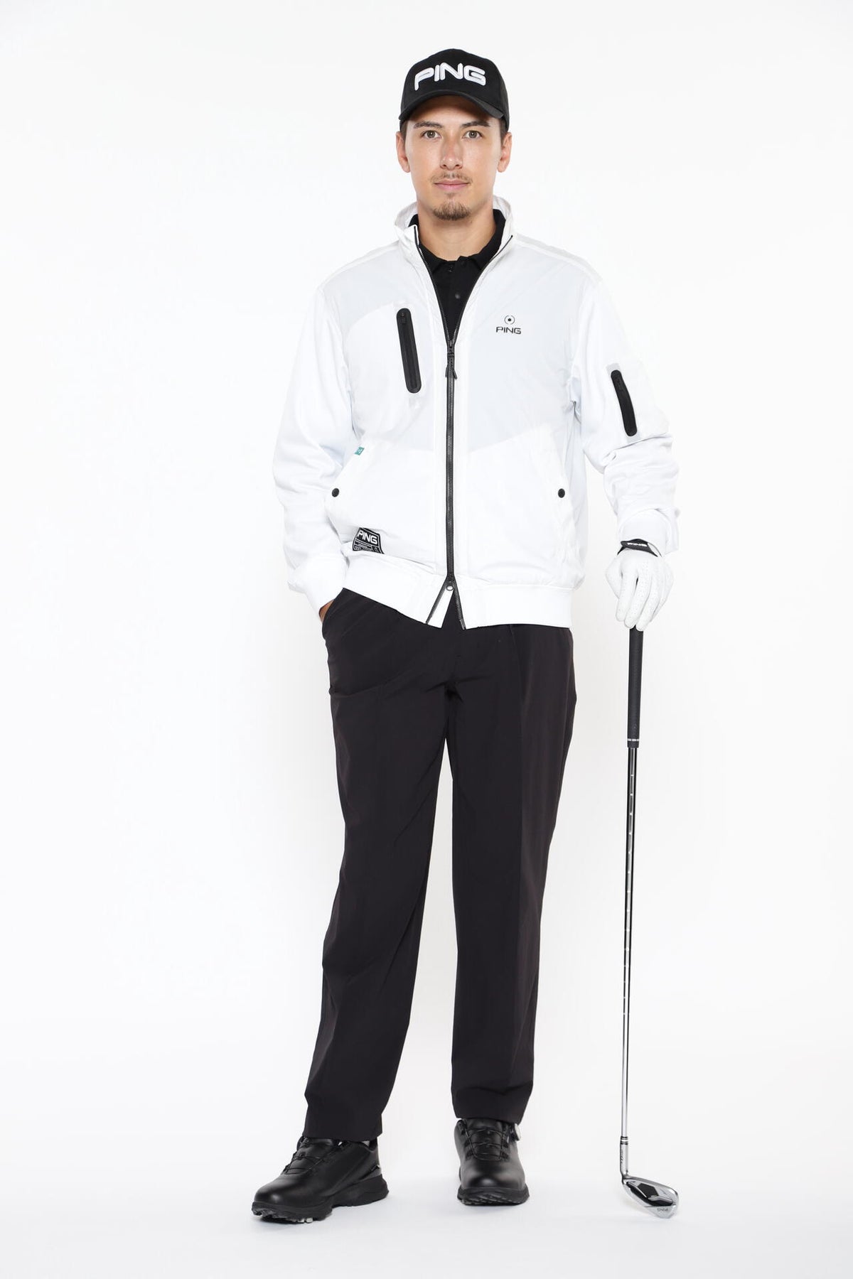 【PING APPAREL】全方向ストレッチ アウトフィッター テーパードパンツ <GOLD> (MENS)