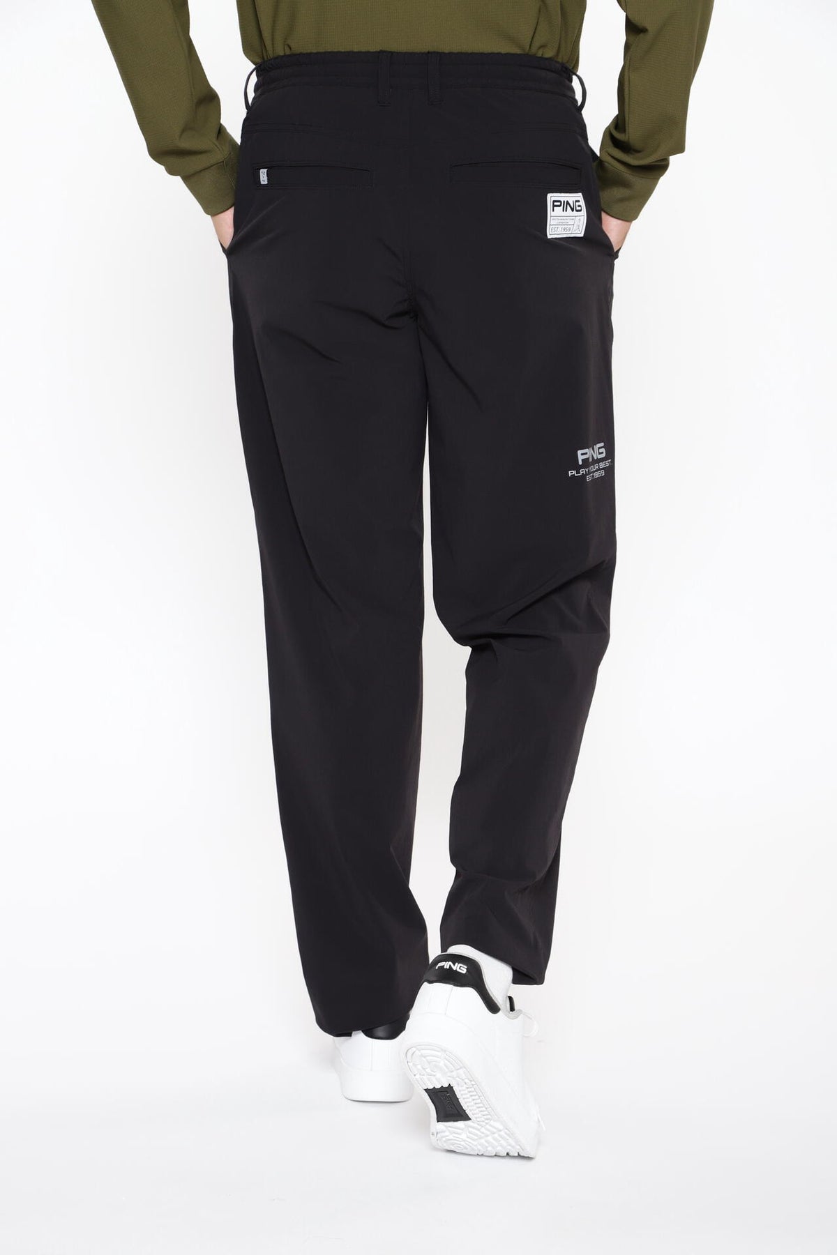【PING APPAREL】全方向ストレッチ アウトフィッター テーパードパンツ <GOLD> (MENS)