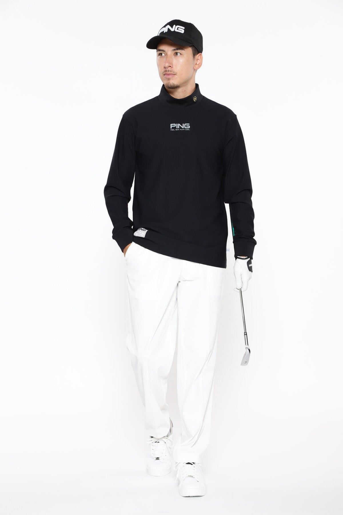 【PING APPAREL】全方向ストレッチ アウトフィッター テーパードパンツ <GOLD> (MENS)