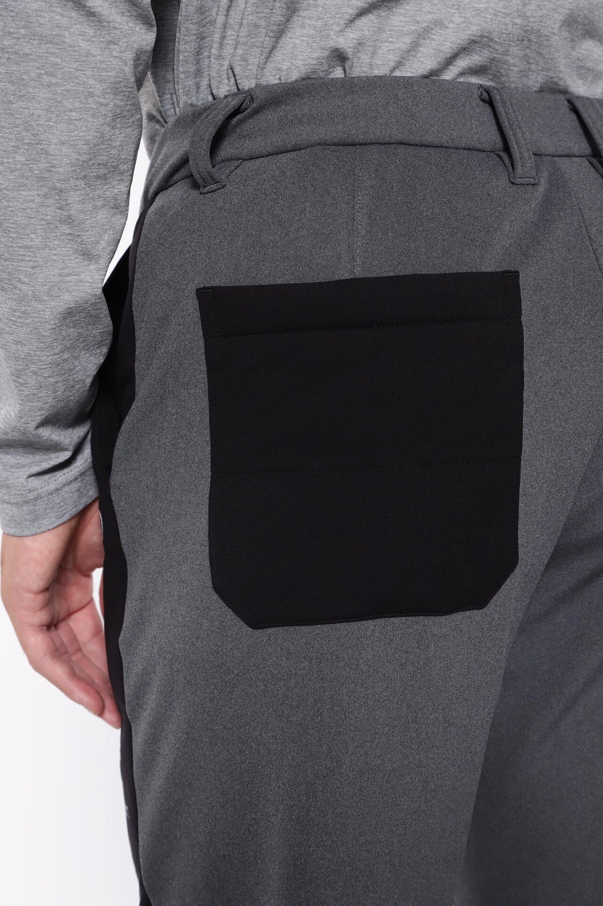 【PING APPAREL】PTTハーフ起毛/全方向ストレッチ杢MIX加工中綿ジョガーパンツ <PERFORMANCE> (MENS)