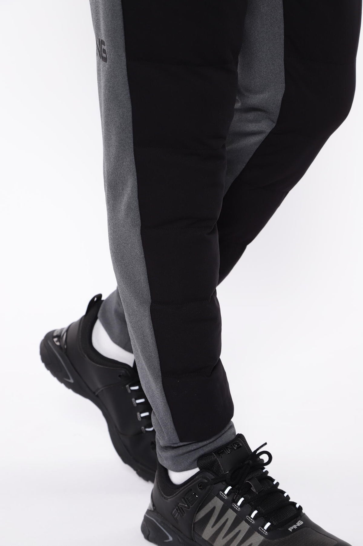 【PING APPAREL】PTTハーフ起毛/全方向ストレッチ杢MIX加工中綿ジョガーパンツ <PERFORMANCE> (MENS)