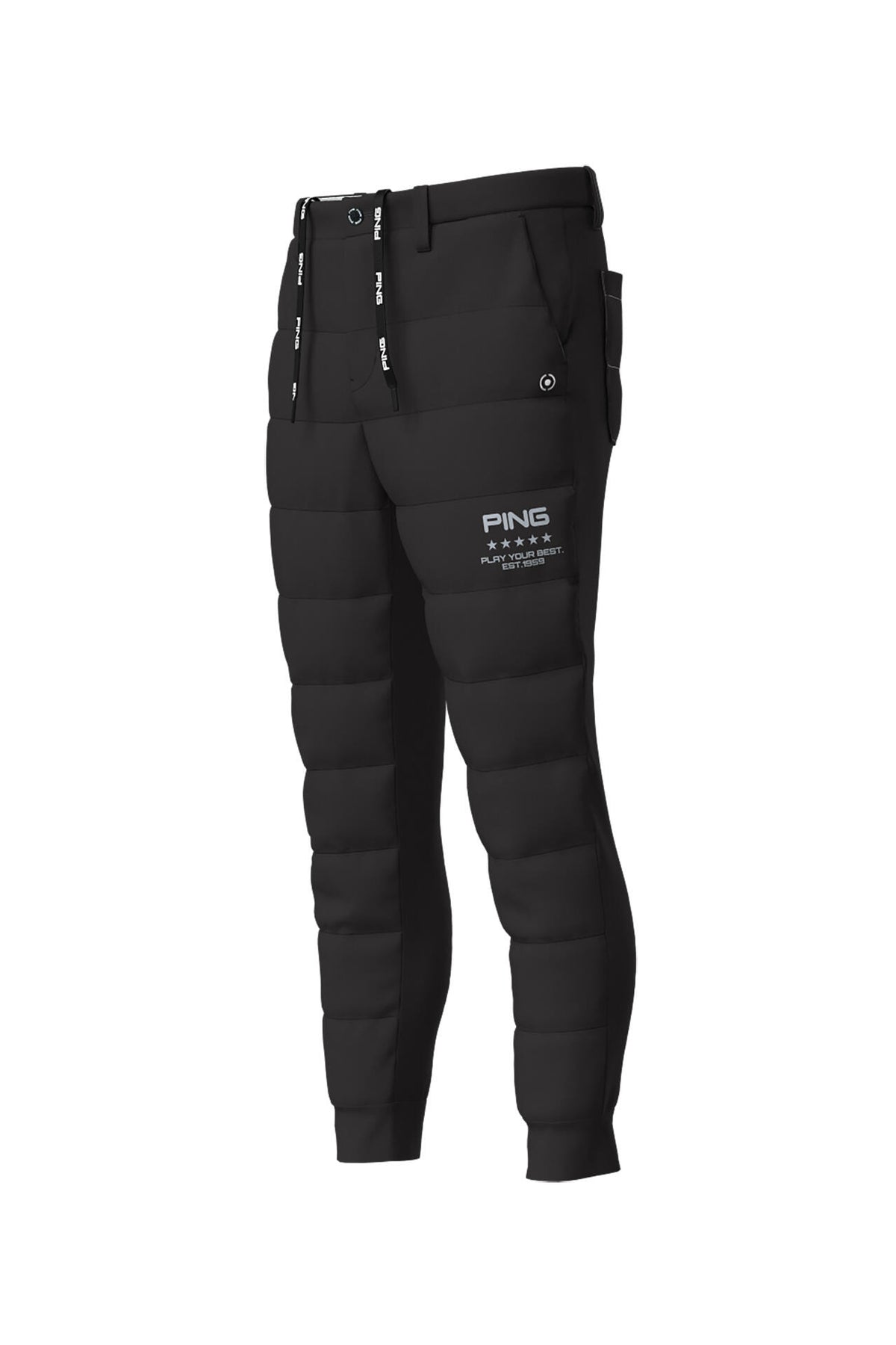 【PING APPAREL】PTTハーフ起毛/全方向ストレッチ杢MIX加工中綿ジョガーパンツ <PERFORMANCE> (MENS)