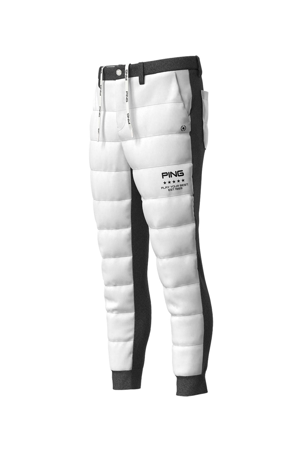 【PING APPAREL】PTTハーフ起毛/全方向ストレッチ杢MIX加工中綿ジョガーパンツ <PERFORMANCE> (MENS)