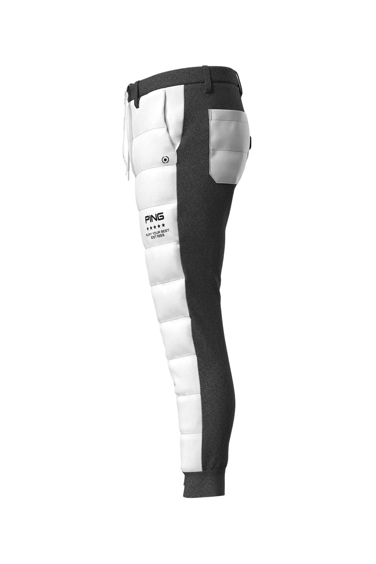 【PING APPAREL】PTTハーフ起毛/全方向ストレッチ杢MIX加工中綿ジョガーパンツ <PERFORMANCE> (MENS)