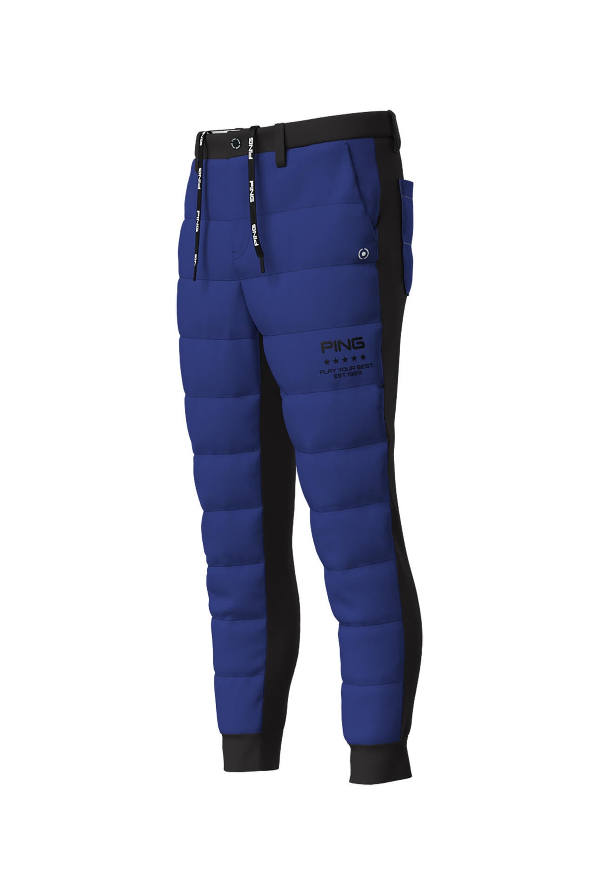 【PING APPAREL】PTTハーフ起毛/全方向ストレッチ杢MIX加工中綿ジョガーパンツ <PERFORMANCE> (MENS)