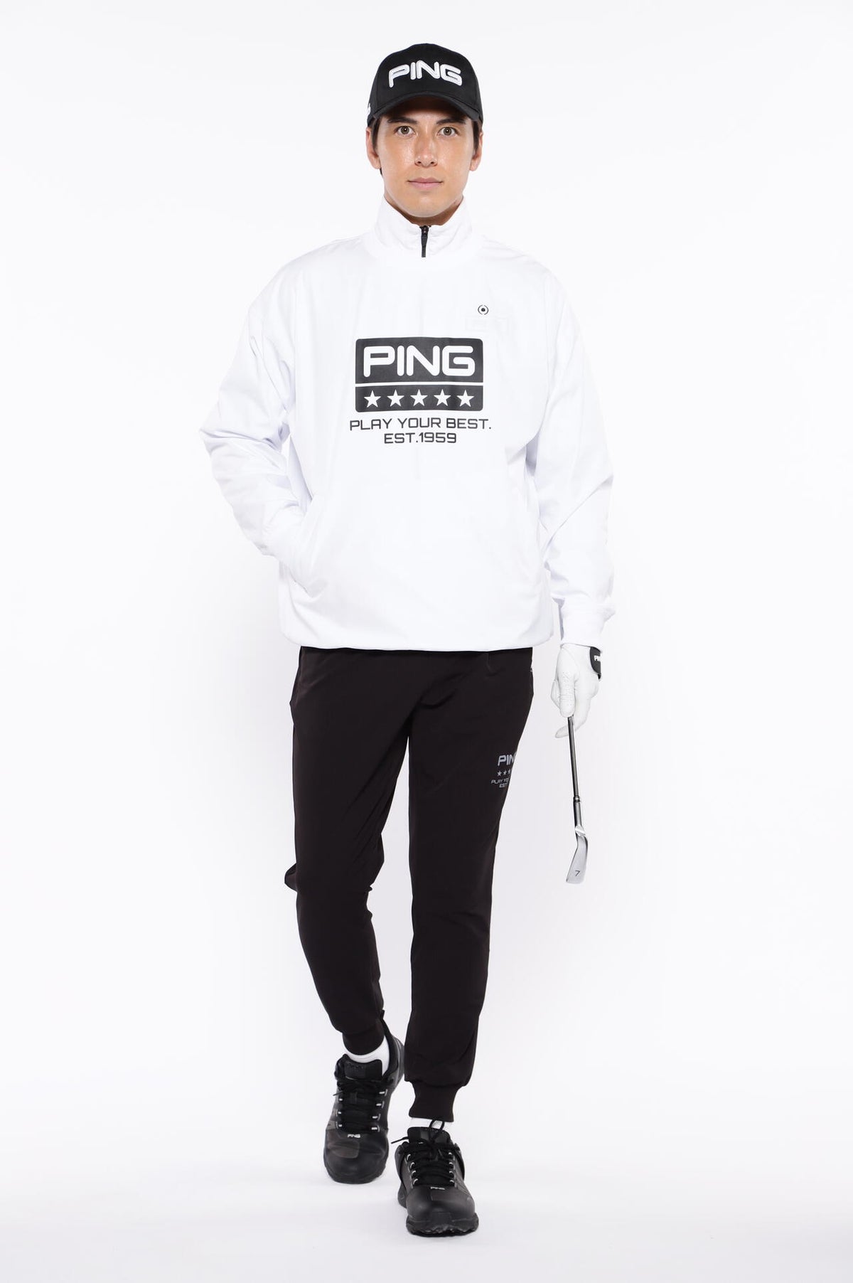 【PING APPAREL】全方向ストレッチドビージョガーパンツ <PERFORMANCE> (MENS)