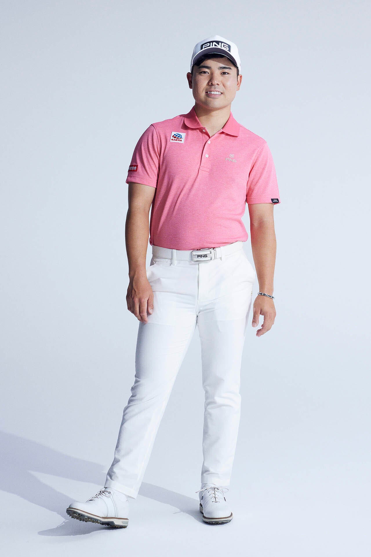 【PING APPAREL】蝉川プロ別注半袖ポロシャツ <PERFORMANCE> (MENS)