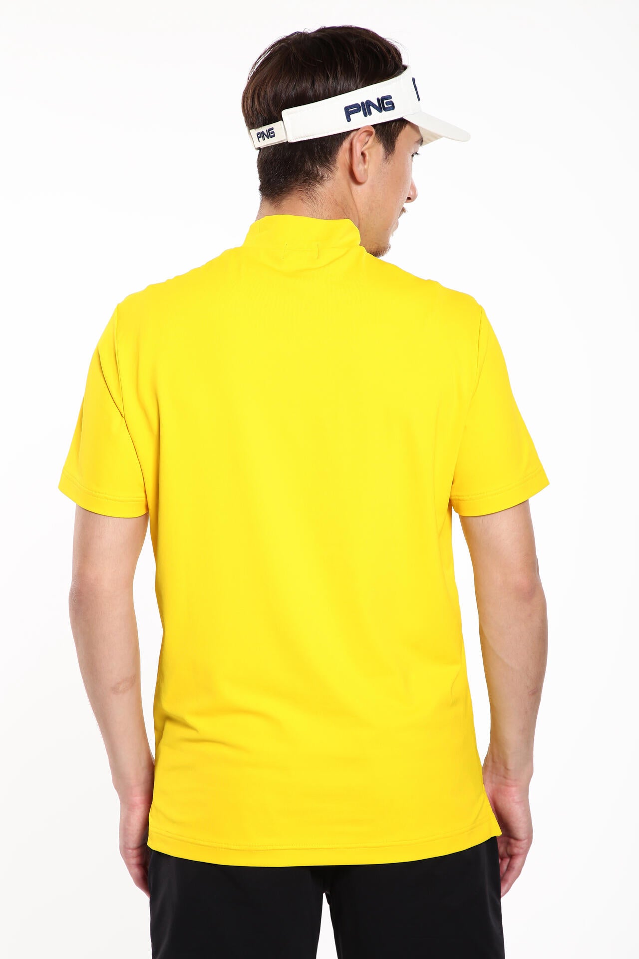 【PING APPAREL】蝉川プロ別注 半袖ハイネックカットソー <PERFORMANCE> (MENS)