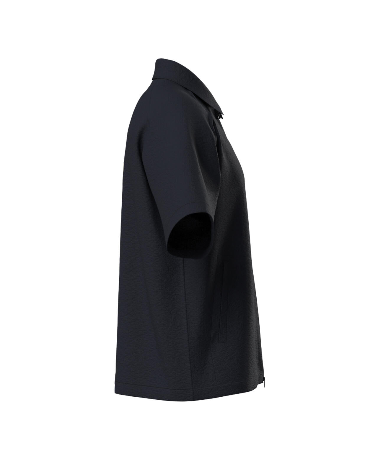 【PING APPAREL】全方向ストレッチサッカー半袖フルジップシャツ <NATIVE> (MENS)
