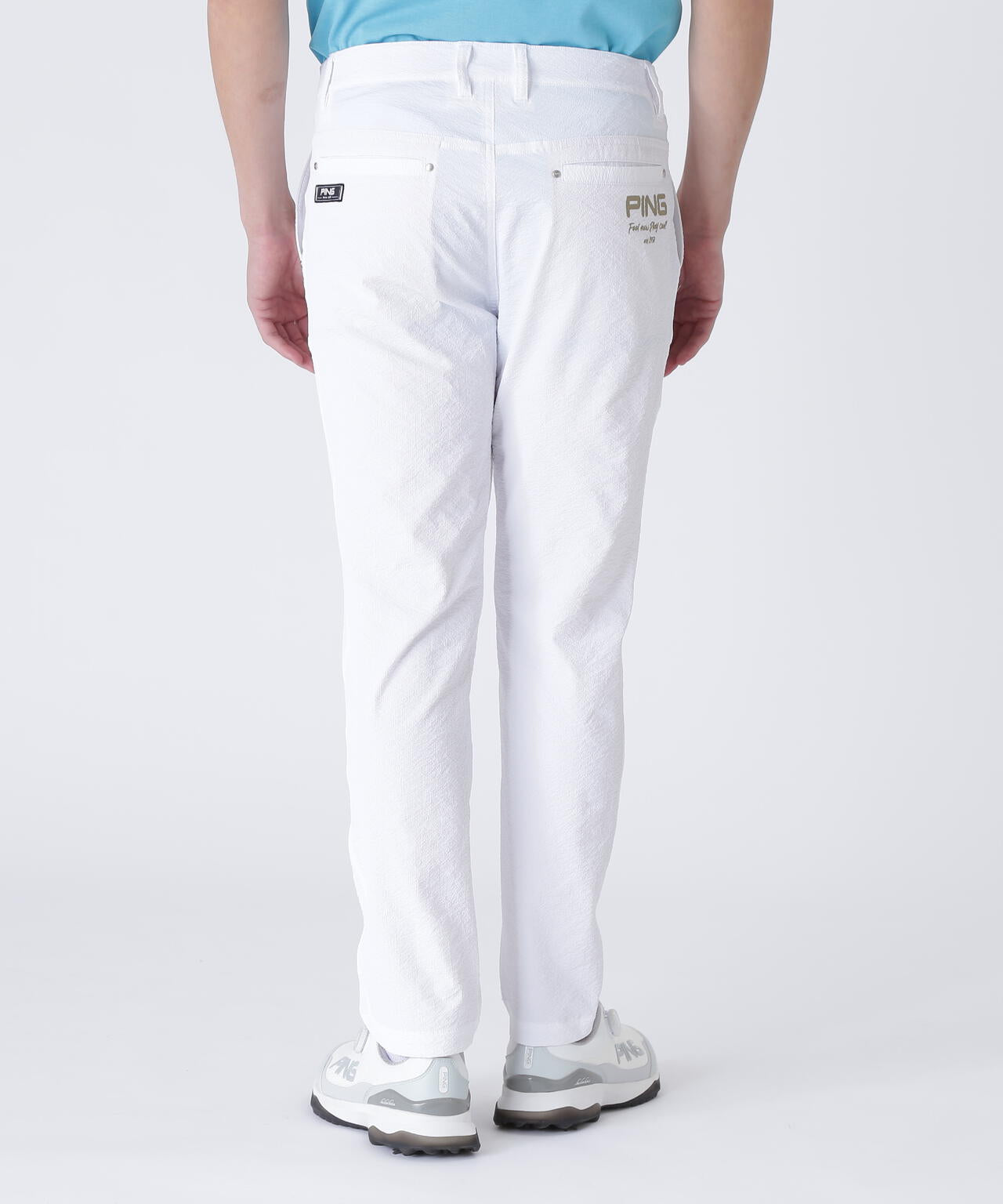 【PING APPAREL】全方向ストレッチサッカーテーパードパンツ <NATIVE> (MENS)