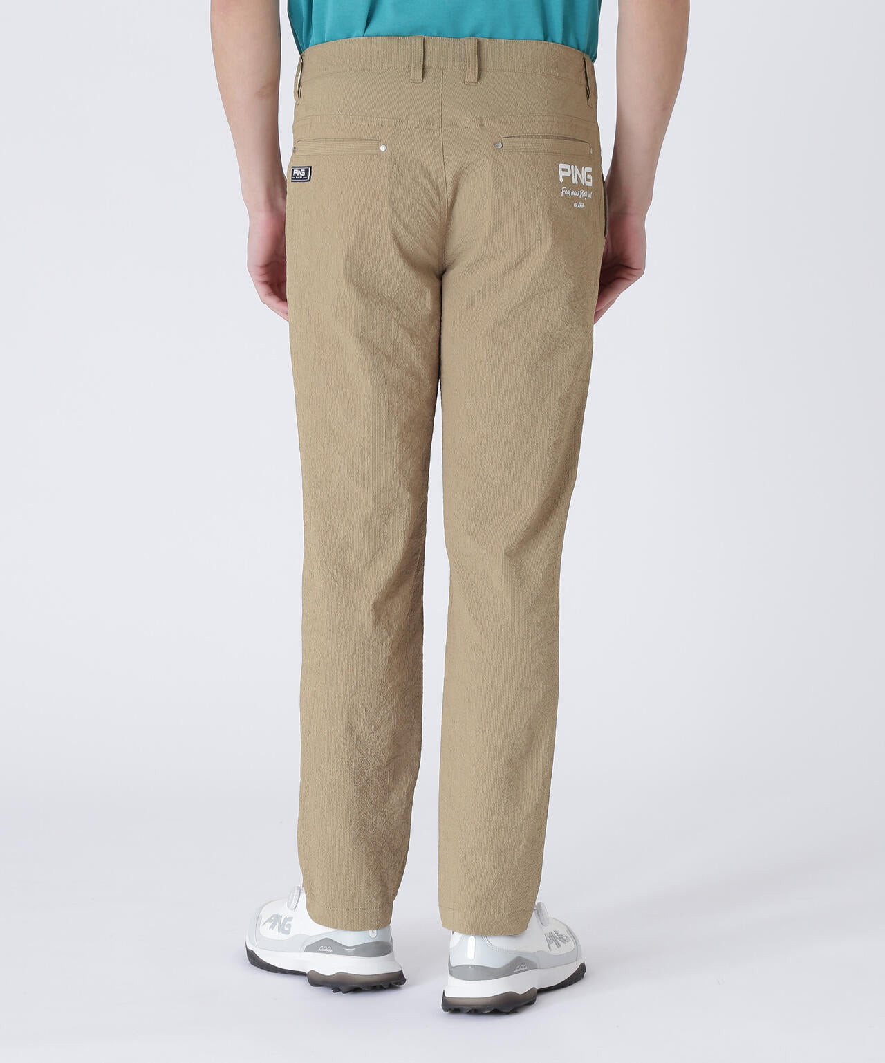 【PING APPAREL】全方向ストレッチサッカーテーパードパンツ <NATIVE> (MENS)
