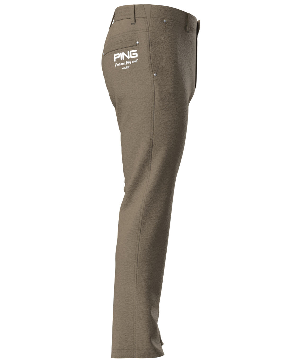 【PING APPAREL】全方向ストレッチサッカーテーパードパンツ <NATIVE> (MENS)