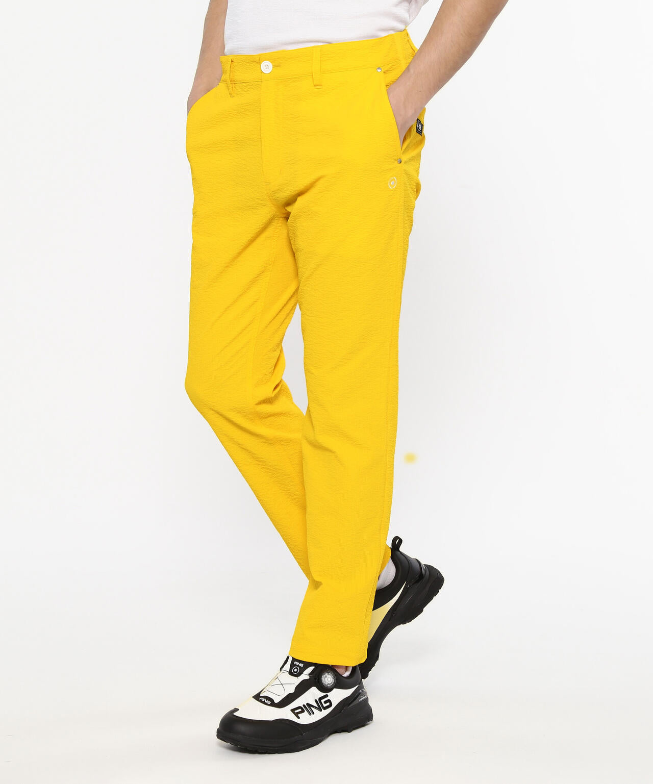 【PING APPAREL】全方向ストレッチサッカーテーパードパンツ <NATIVE> (MENS)