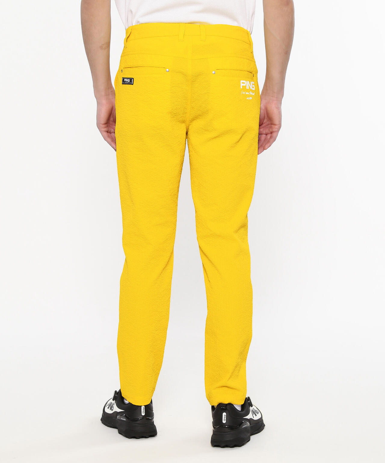 【PING APPAREL】全方向ストレッチサッカーテーパードパンツ <NATIVE> (MENS)