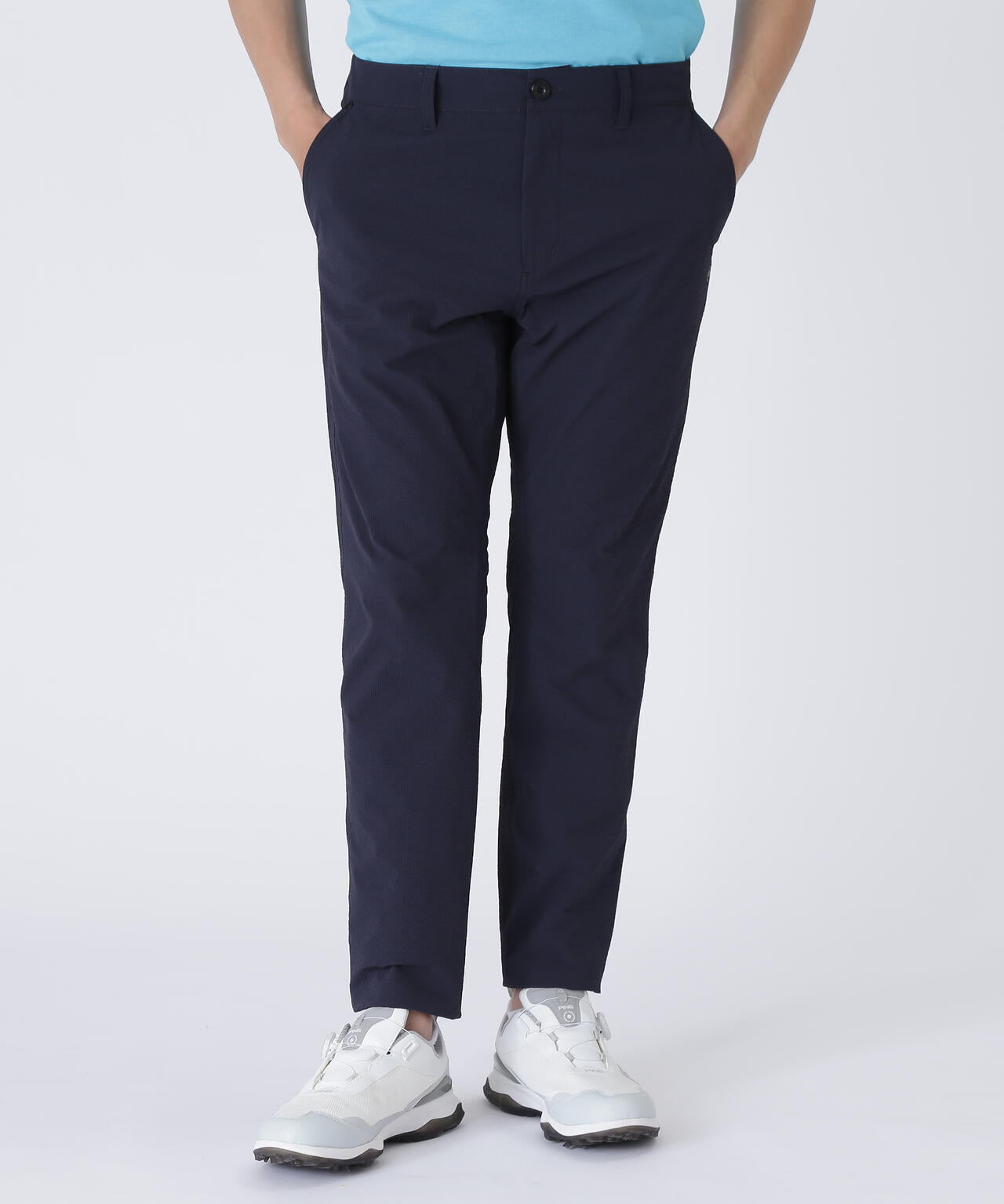 【PING APPAREL】全方向ストレッチサッカーテーパードパンツ <NATIVE> (MENS)