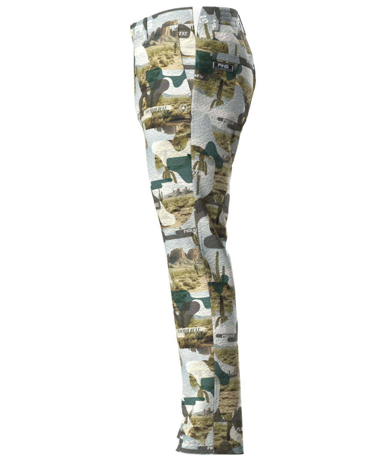 【PING APPAREL】全方向ストレッチサッカーテーパードパンツ <NATIVE> (MENS)