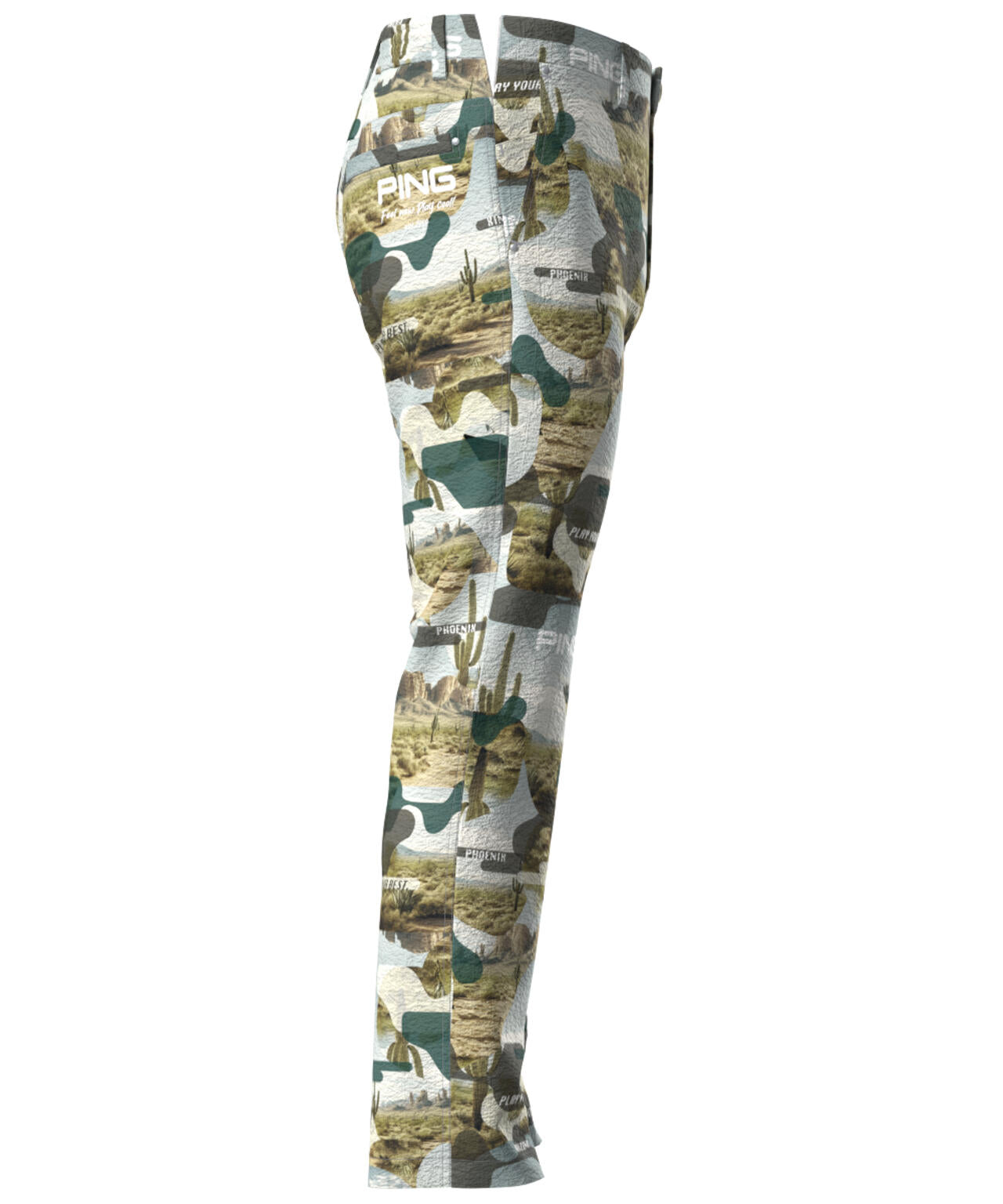【PING APPAREL】全方向ストレッチサッカーテーパードパンツ <NATIVE> (MENS)