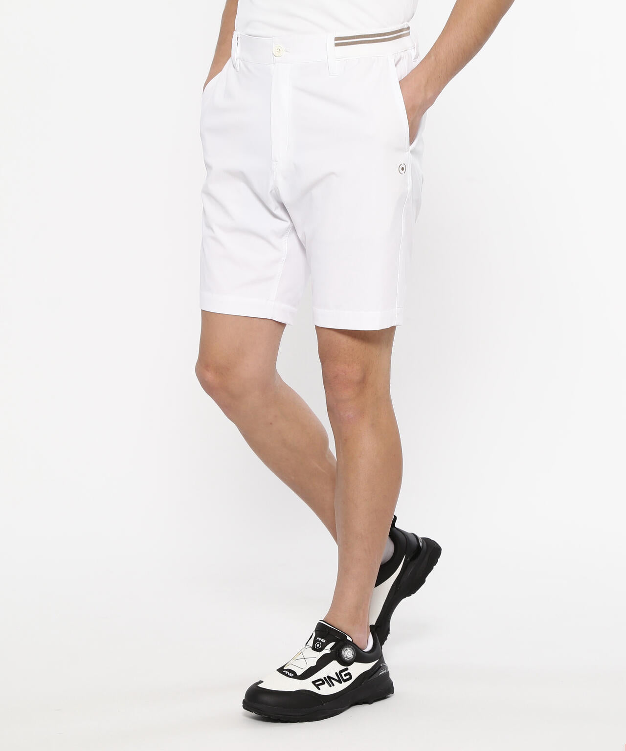 【PING APPAREL】サライテック二重織ショートパンツ <NATIVE> (MENS)