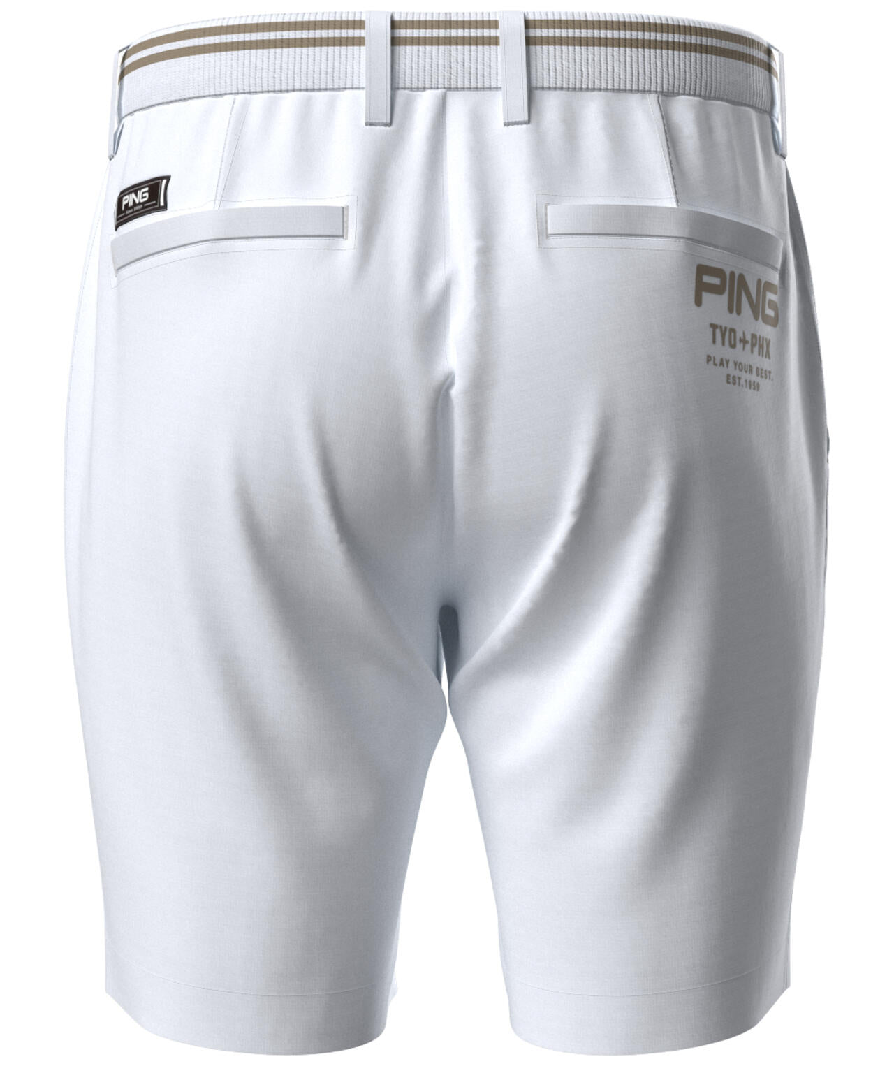 【PING APPAREL】サライテック二重織ショートパンツ <NATIVE> (MENS)