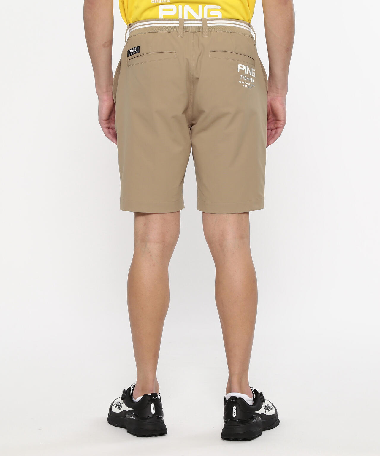 【PING APPAREL】サライテック二重織ショートパンツ <NATIVE> (MENS)