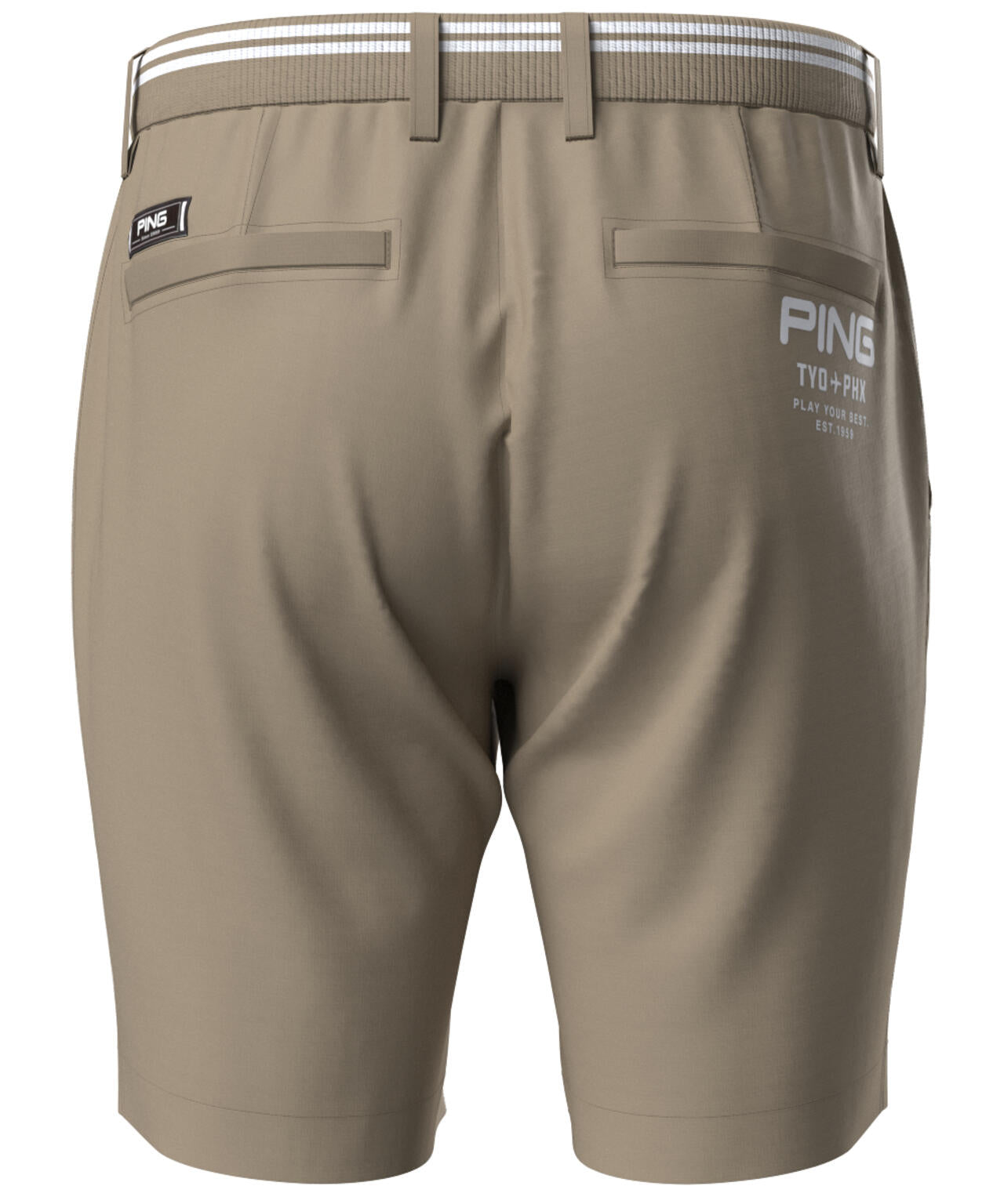 【PING APPAREL】サライテック二重織ショートパンツ <NATIVE> (MENS)