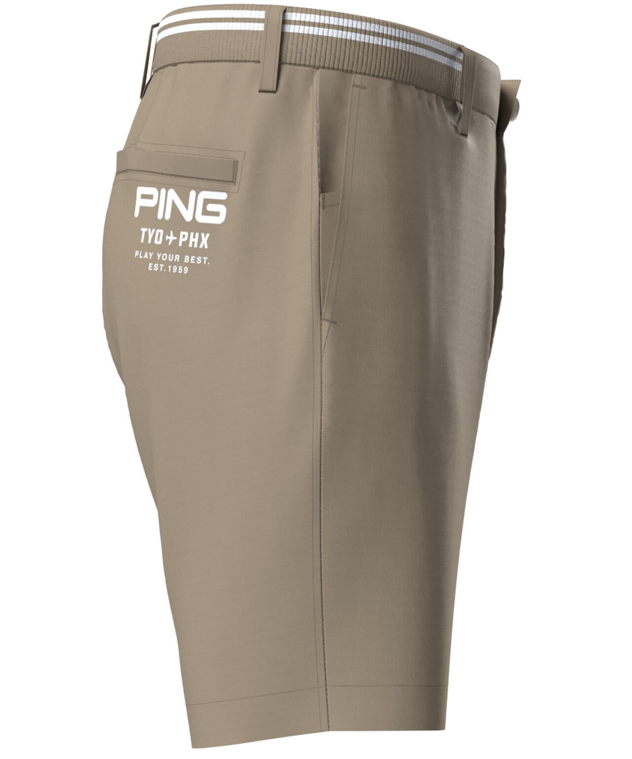 【PING APPAREL】サライテック二重織ショートパンツ <NATIVE> (MENS)