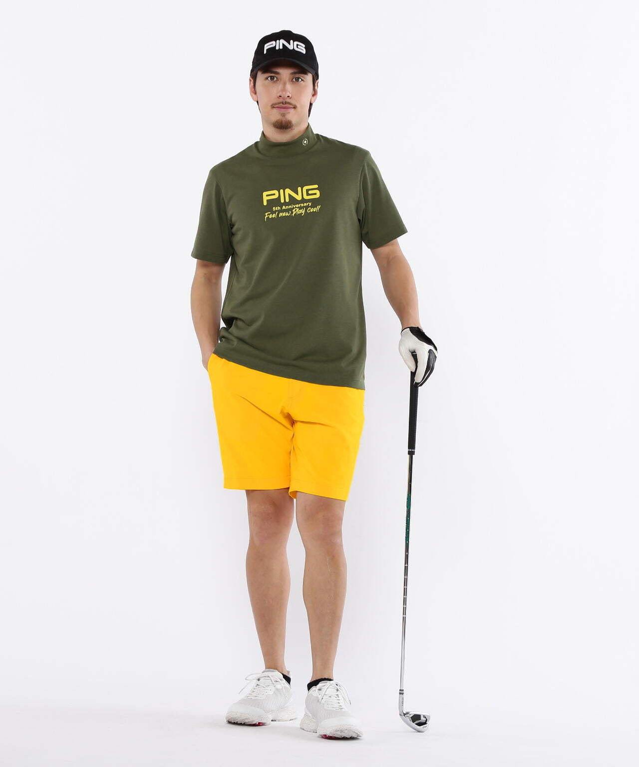 【PING APPAREL】サライテック二重織ショートパンツ <NATIVE> (MENS)