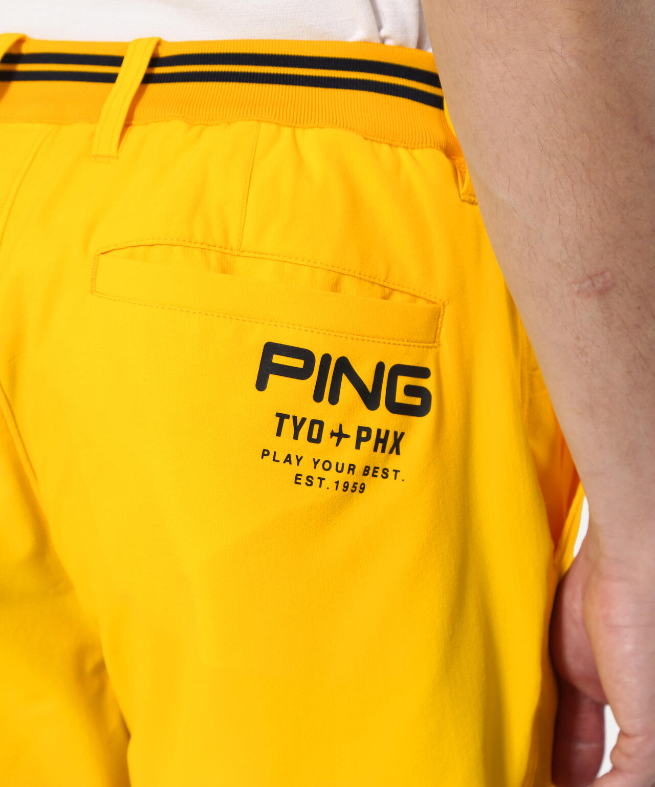 【PING APPAREL】サライテック二重織ショートパンツ <NATIVE> (MENS)