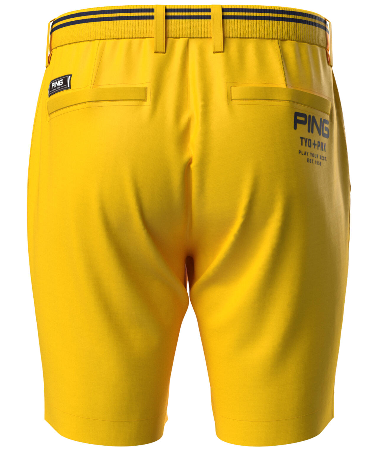 【PING APPAREL】サライテック二重織ショートパンツ <NATIVE> (MENS)