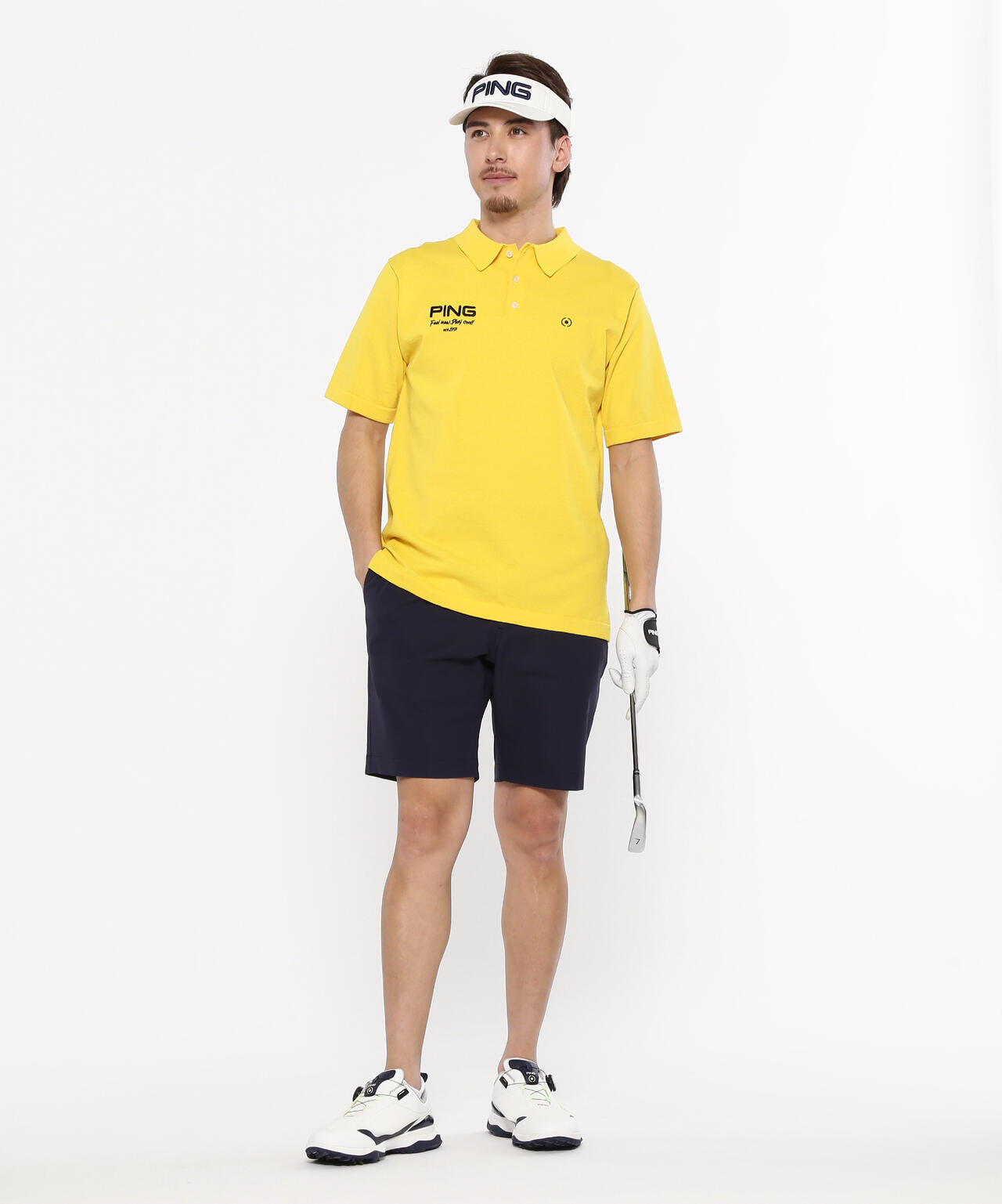 【PING APPAREL】サライテック二重織ショートパンツ <NATIVE> (MENS)