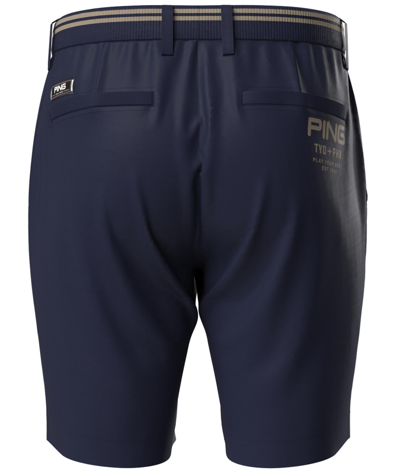 【PING APPAREL】サライテック二重織ショートパンツ <NATIVE> (MENS)