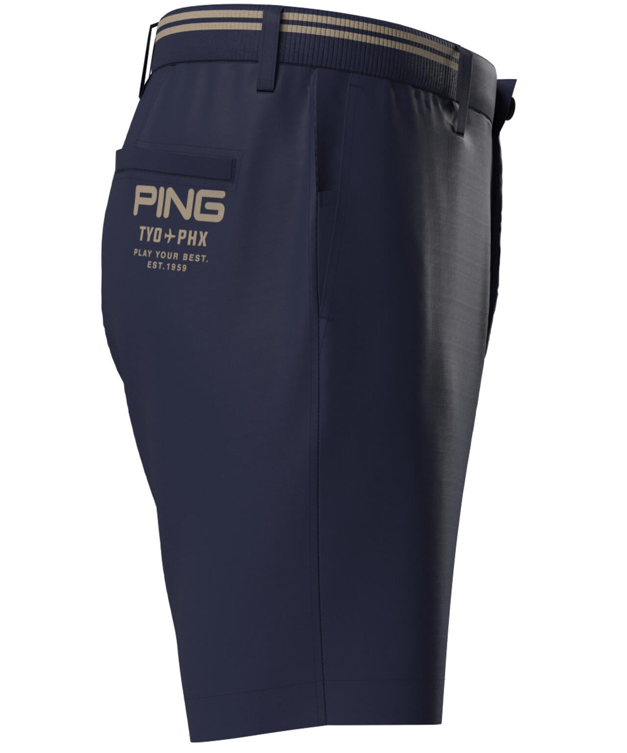 【PING APPAREL】サライテック二重織ショートパンツ <NATIVE> (MENS)