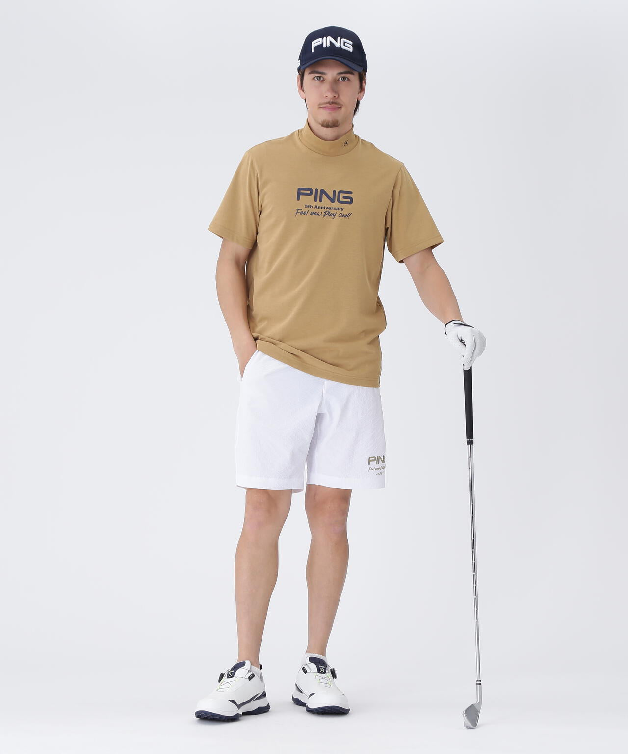 【PING APPAREL】全方向ストレッチサッカーショートパンツ <NATIVE> (MENS)