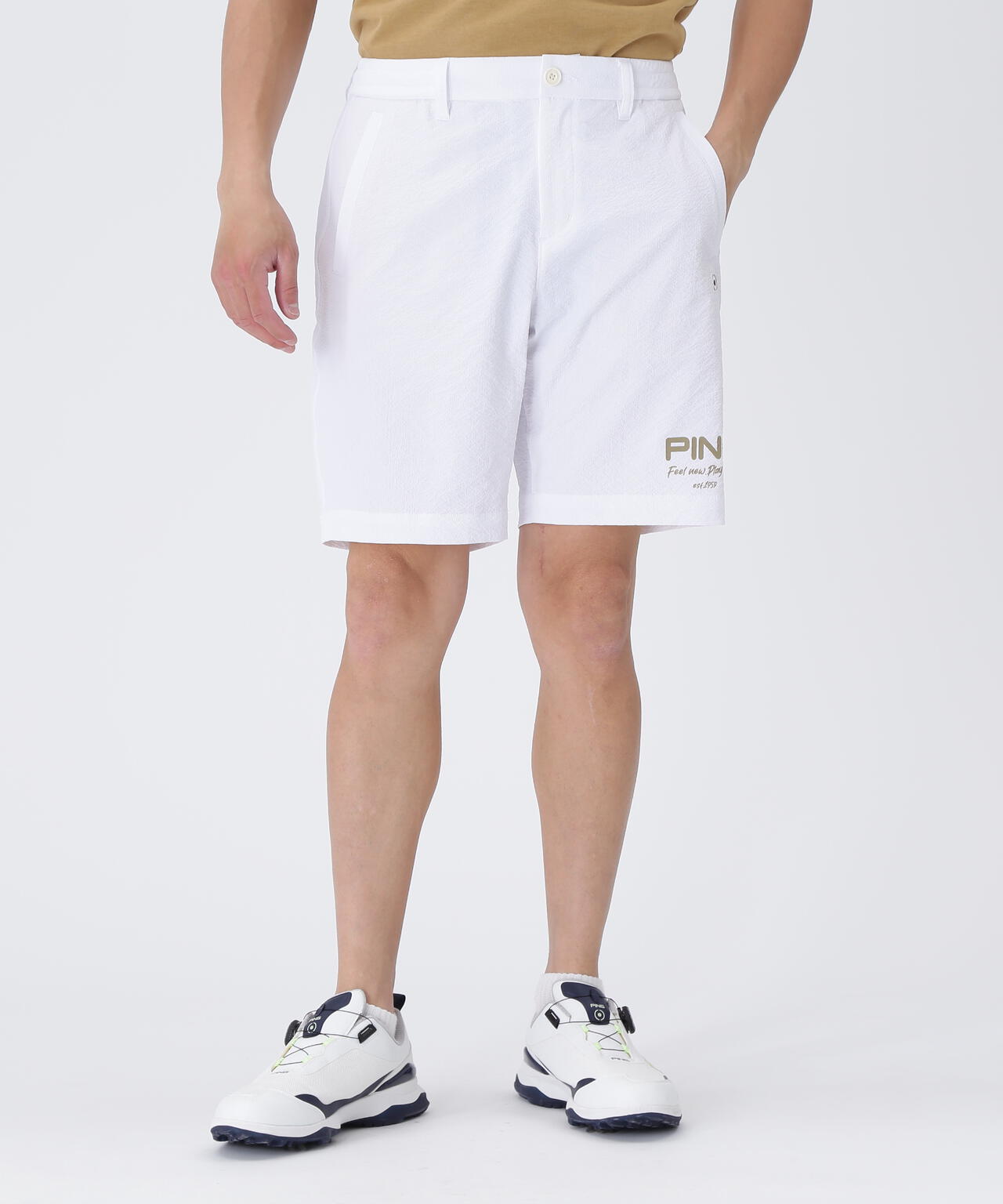 【PING APPAREL】全方向ストレッチサッカーショートパンツ <NATIVE> (MENS)