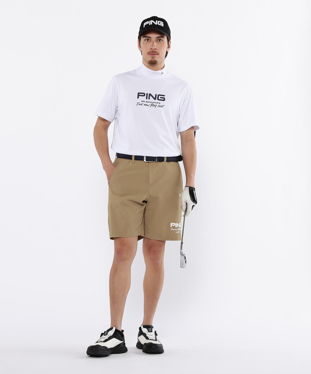 【PING APPAREL】全方向ストレッチサッカーショートパンツ <NATIVE> (MENS)