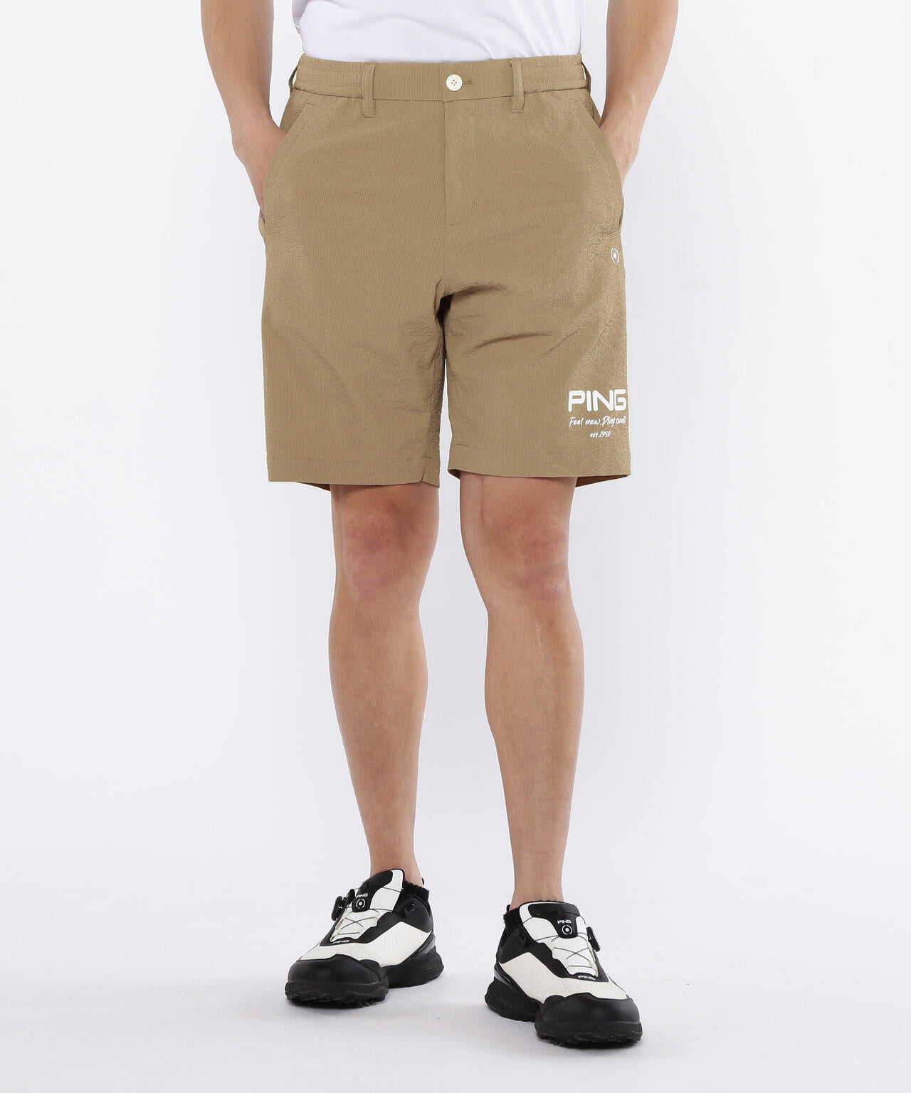 【PING APPAREL】全方向ストレッチサッカーショートパンツ <NATIVE> (MENS)
