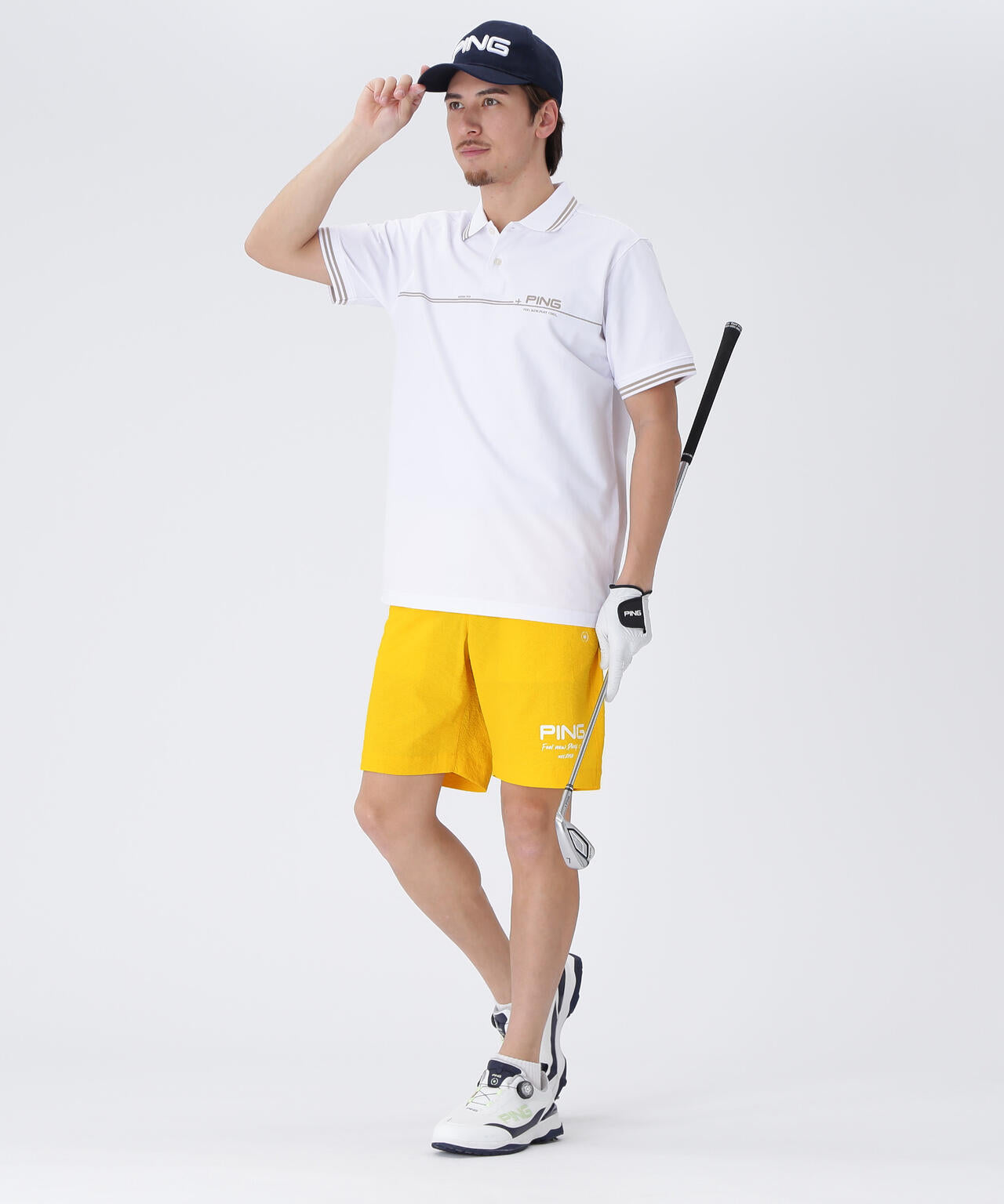 【PING APPAREL】全方向ストレッチサッカーショートパンツ <NATIVE> (MENS)