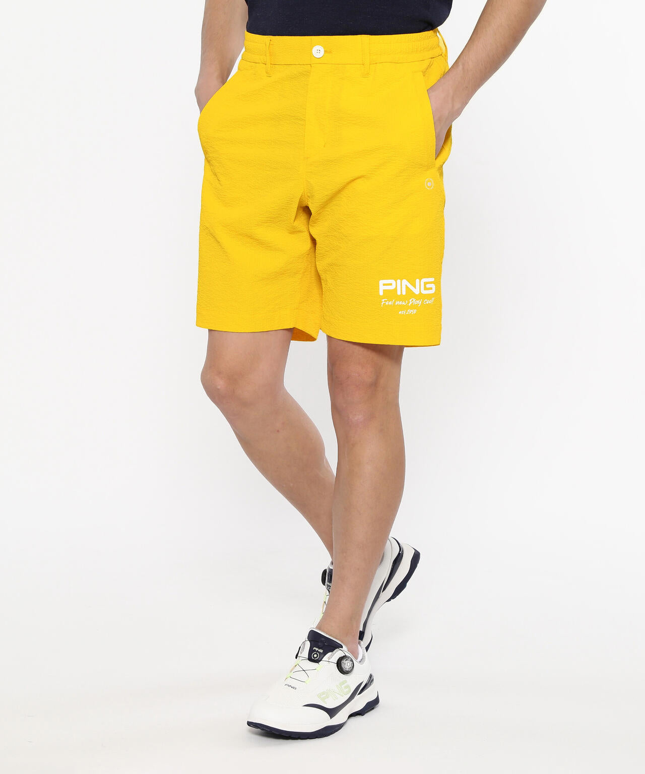【PING APPAREL】全方向ストレッチサッカーショートパンツ <NATIVE> (MENS)