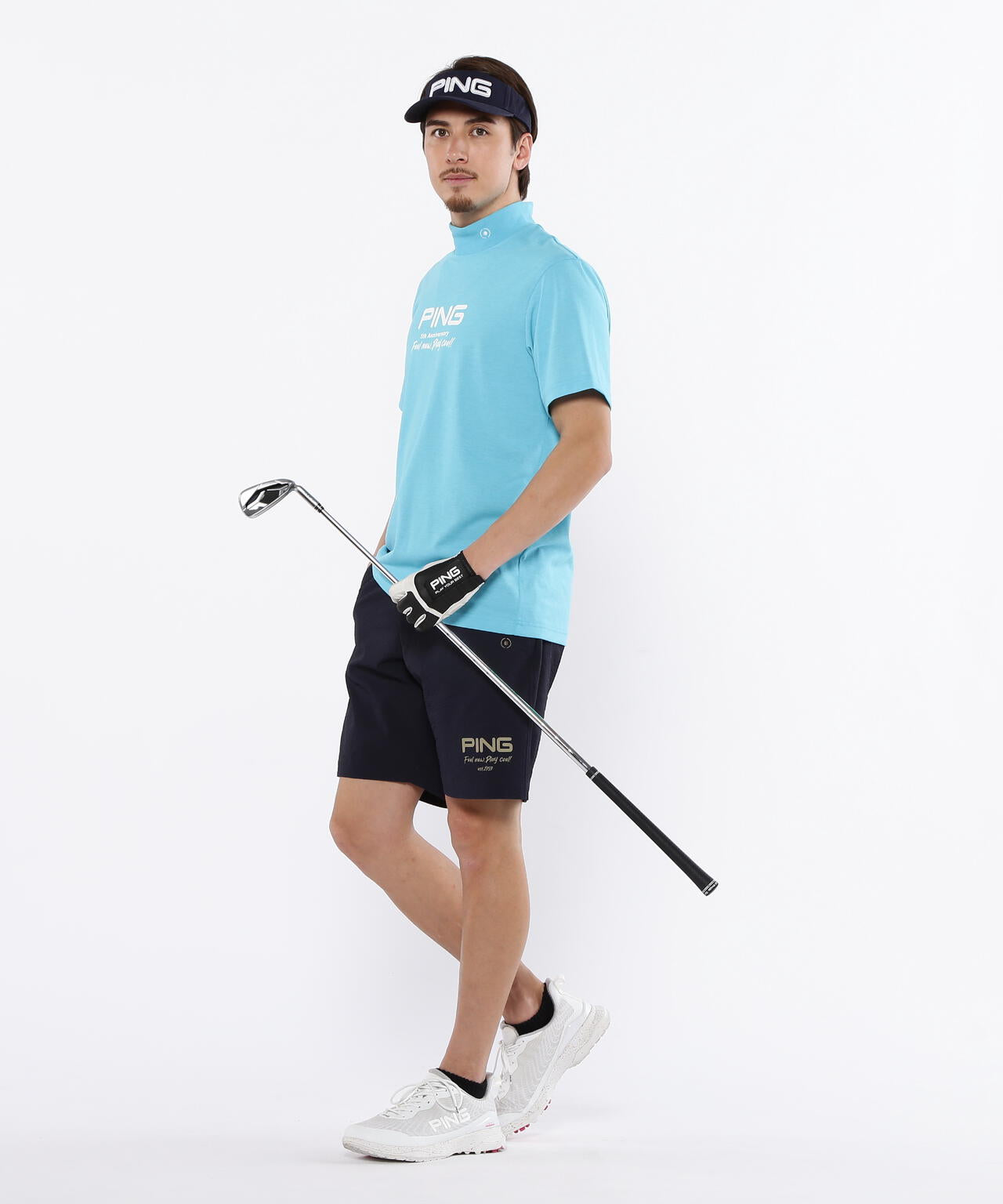【PING APPAREL】全方向ストレッチサッカーショートパンツ <NATIVE> (MENS)